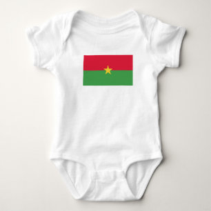 Burkina Faso Baby Bodysuit