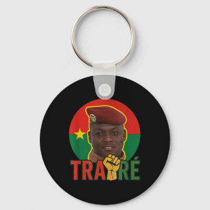 Burkina Faso - Bravo Captain Ibrahim Traoré _ Thom Key Ring