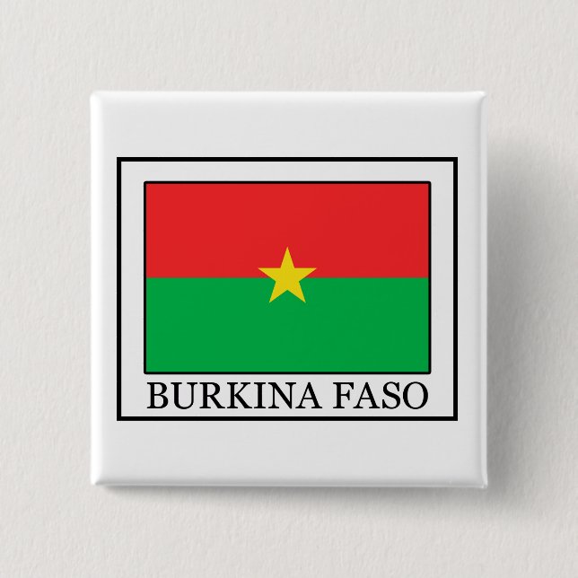 Burkina Faso button (Front)