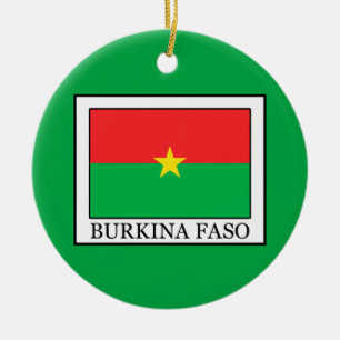 Burkina Faso Ceramic Ornament