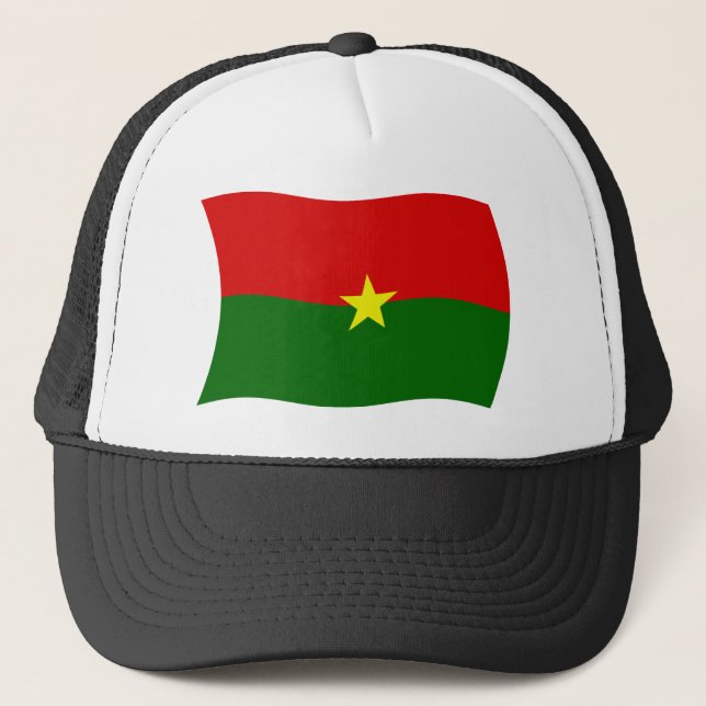 Burkina Faso Flag Hat (Front)