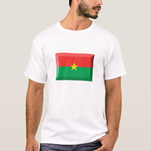 Burkina Faso Flag Jewel T-Shirt