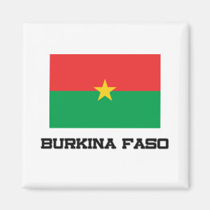 Burkina Faso Flag Magnet