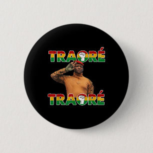 Burkina Faso - Ibrahim Traoré _ Thomas Sankara 6 Cm Round Badge