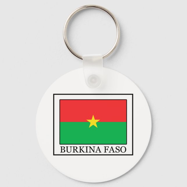 Burkina Faso keychain (Front)