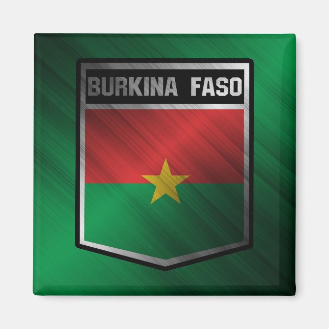 Burkina Faso Magnet (Front)