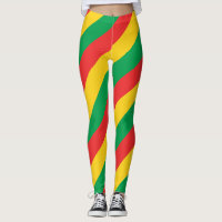 Burkina Faso National Flag Colours Diagonal