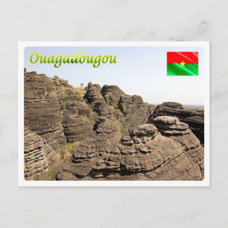 Burkina Faso - Ouagadougou - Peaks of Fabedougou - Postcard