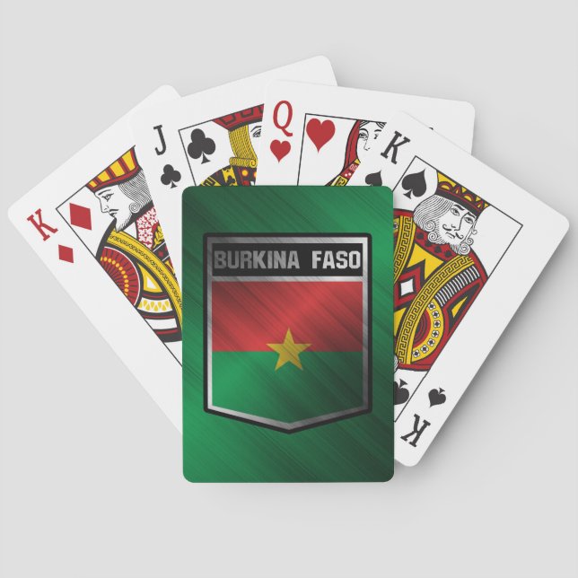 Burkina Faso Playing Cards (Back)