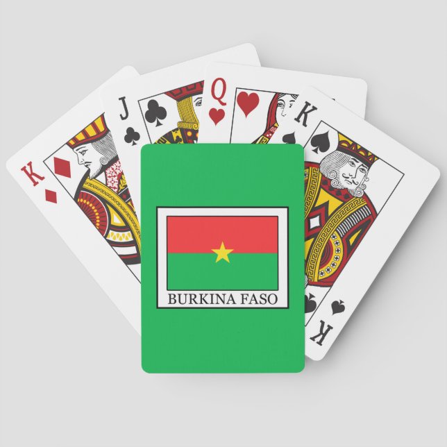 Burkina Faso Playing Cards (Back)