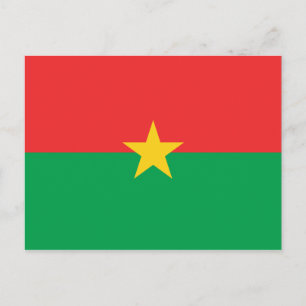 burkina faso postcard