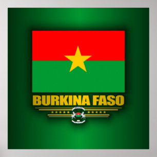Burkina Faso Pride Poster