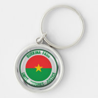 Burkina Faso Round Emblem