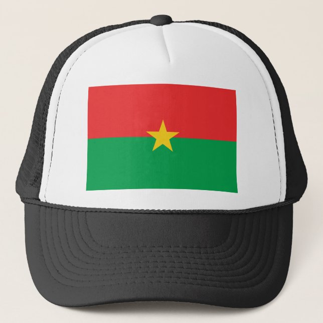 burkina faso trucker hat (Front)