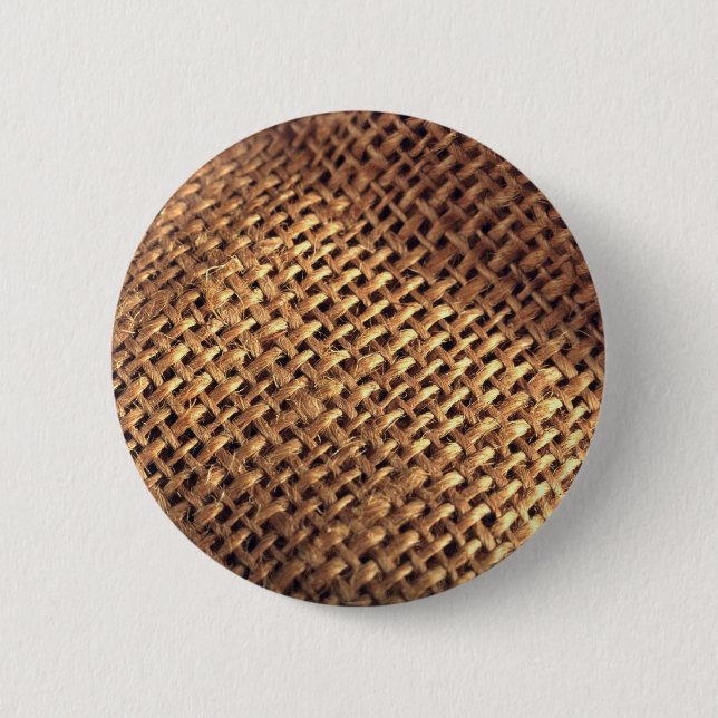 Burlap 6 Cm Round Badge (Front)