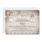 burlap and mason jars engagement party invitations