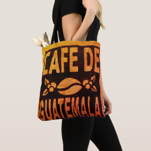 "BURLAP" COFFEE BAG PURSE TOTE GUATEMALAN
