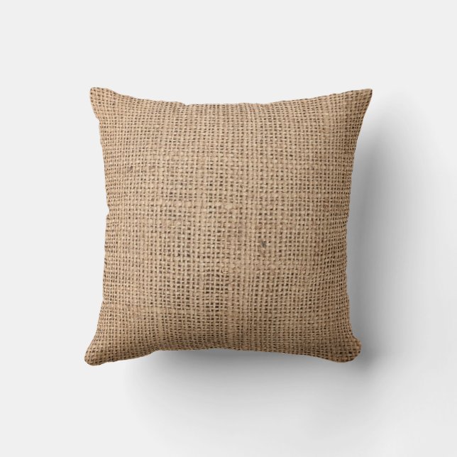 Burlap Cushion (Back)