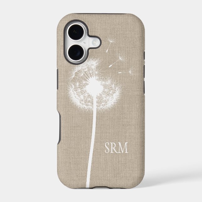 Burlap & Dandelion iPhone 5 Case-Mate (Back)