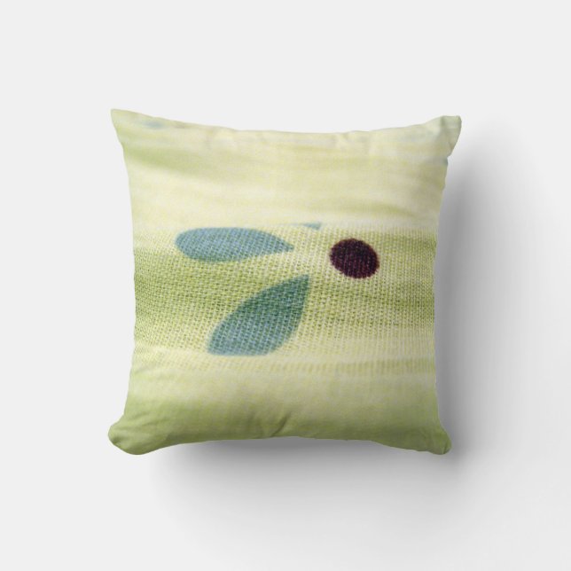 Burlap Design Pillow (Front)