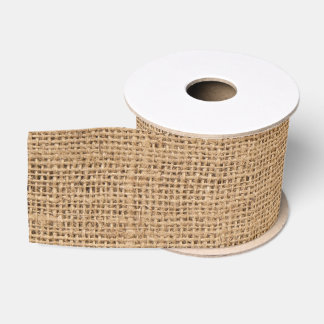 Burlap Grosgrain Ribbon