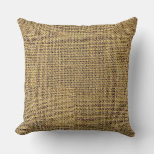 Burlap Jute Cushion