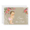 Burlap Lace Baby Shower Save the Date Postcards