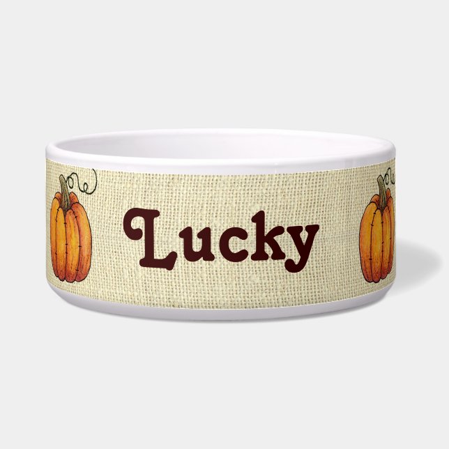 Burlap Pumpkins (Front)