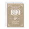 Burlap Rustic Vintage Chic Rehearsal Dinner BBQ