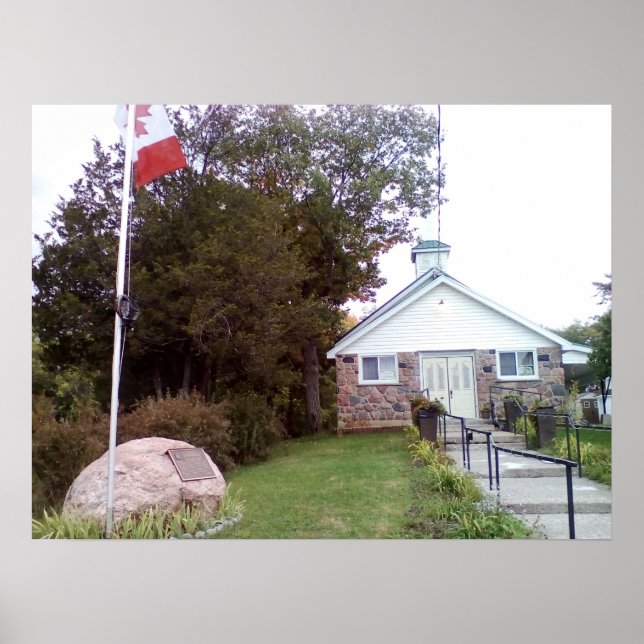 Burleigh Falls Community Church Poster (Front)