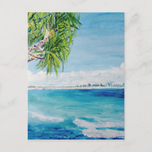 Burleigh Heads Views Postcard