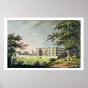 Burley, Rutlandshire (colour litho) Poster