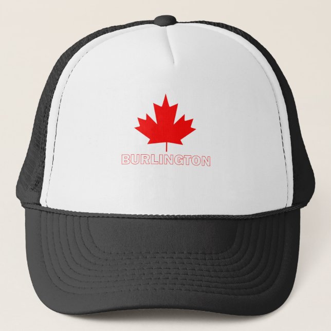 Burlington, Ontario Trucker Hat (Front)