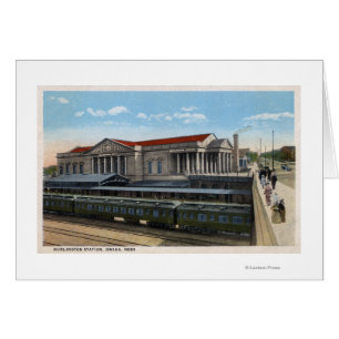 Burlington Railroad Station View