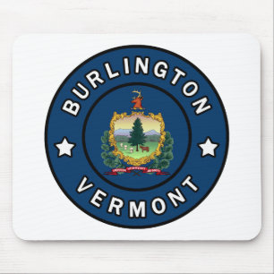 Burlington Vermont Mouse Pad