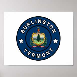Burlington Vermont Poster