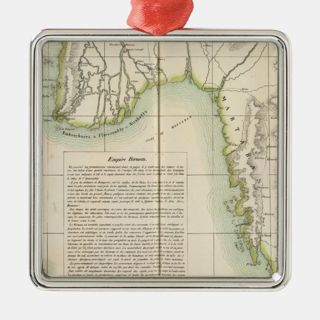 Burma 104 metal tree decoration (Front)