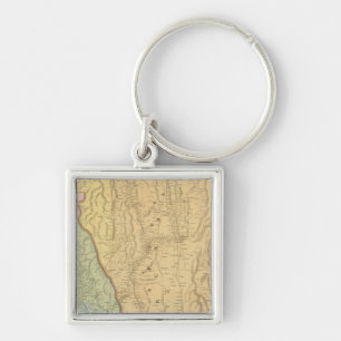 Burma and adjacent countries key ring