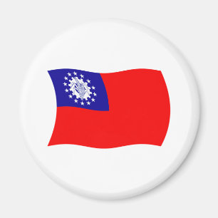 Burma Flag Magnet