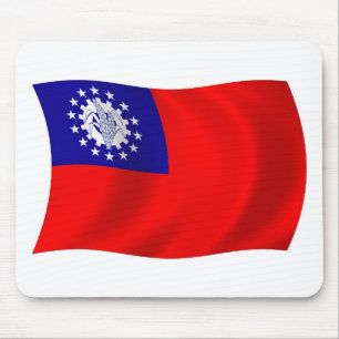 Burma Flag Mousepad