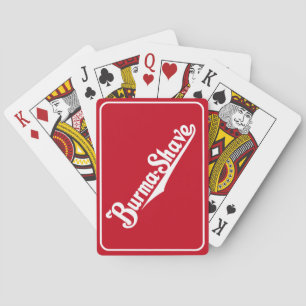 Burma-Shave Playing Cards