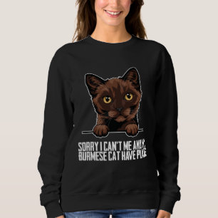 Burmese  Burmeses  Burmese cats Sweatshirt