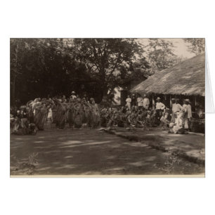 Burmese dancers celebrating, Burma