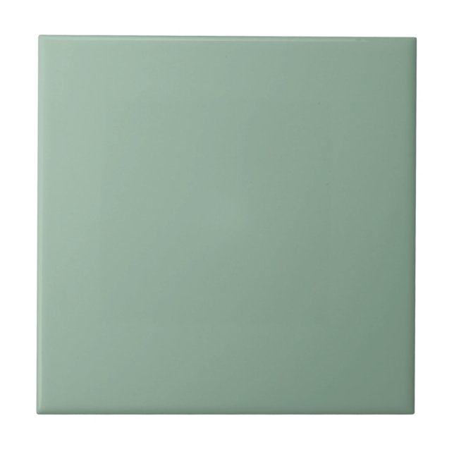 Burmese Jade Green Square Kitchen and Bathroom Ceramic Tile (Front)
