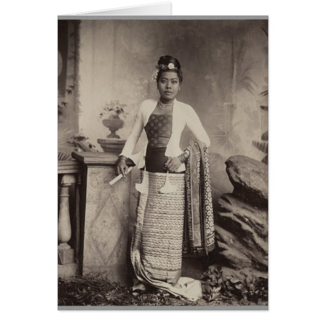 Burmese lady (Front)