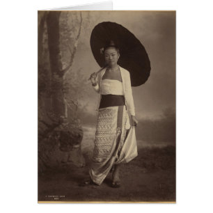 Burmese lady