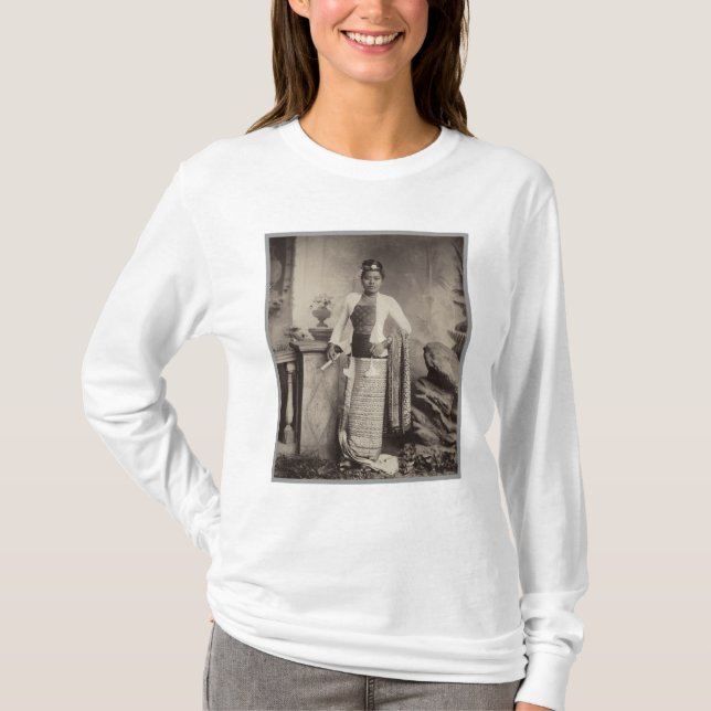 Burmese lady T-Shirt (Front)