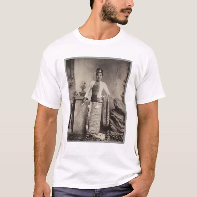 Burmese lady T-Shirt (Front)
