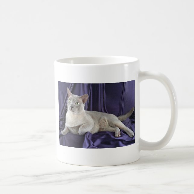 Burmese, lilac coffee mug (Right)