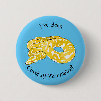 Burmese python snake cartoon illustration